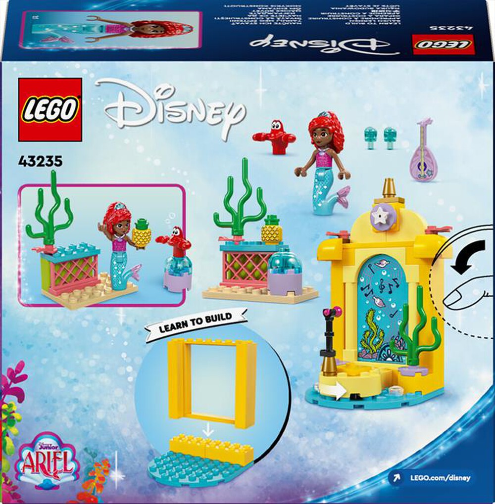 Immagine del prodotto LEGO - DISNEY Il palcoscenico musicale di Ariel 43235
