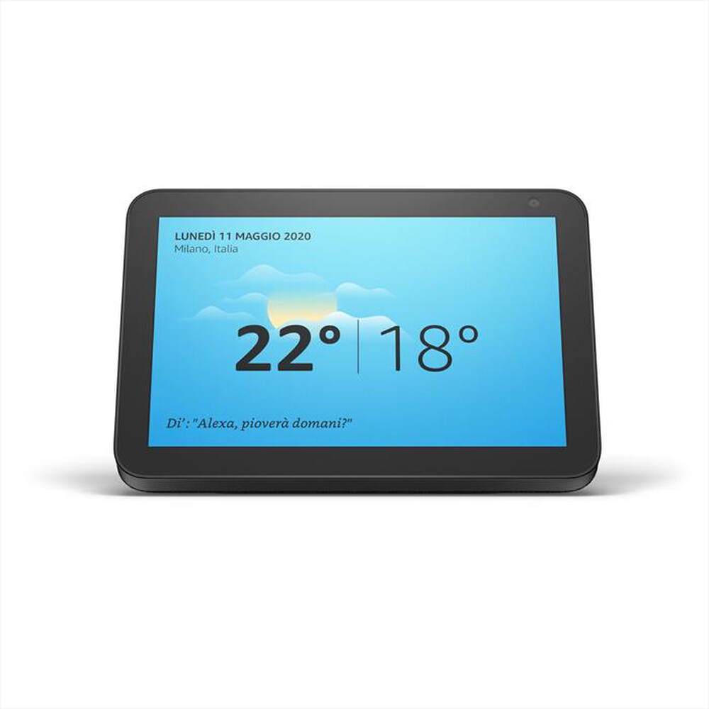 "AMAZON - ECHO SHOW 8 BLACK-Black"