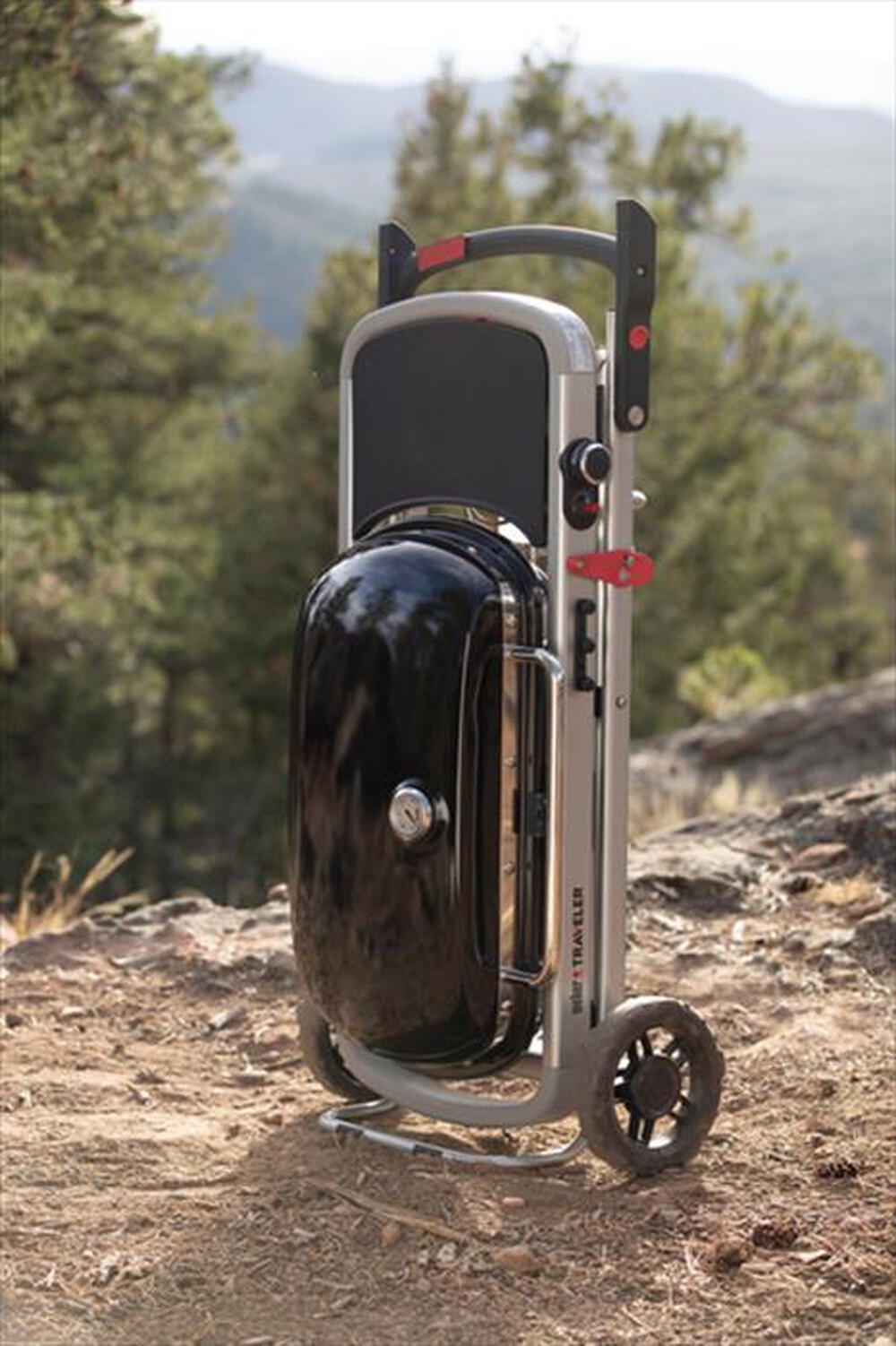 "WEBER - TRAVELER - BARBECUE A GAS PORTATILE"