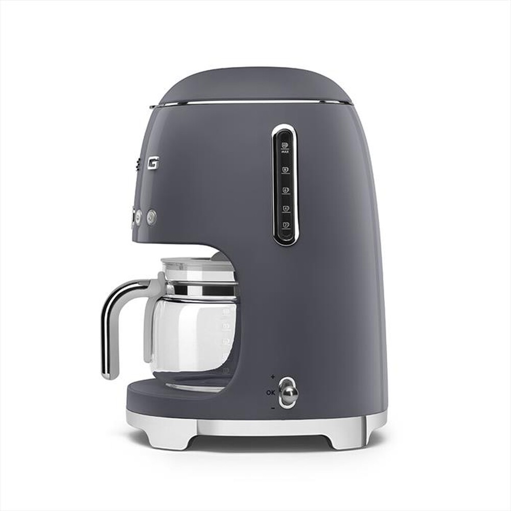 "SMEG - Macchina da Caffè Filtro 50's Style – DCF02GREU-Grafite"
