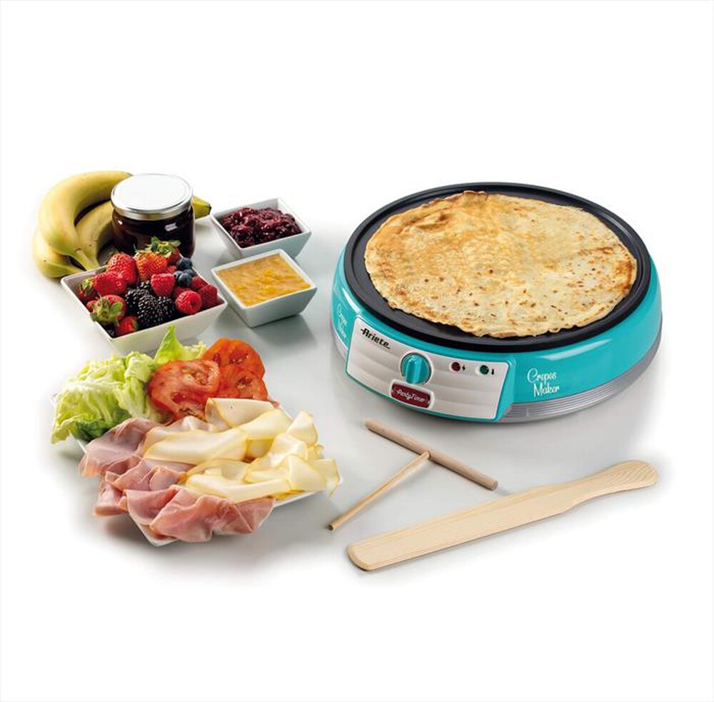 "ARIETE - 0202 Party Time Macchina per crepes-celeste"