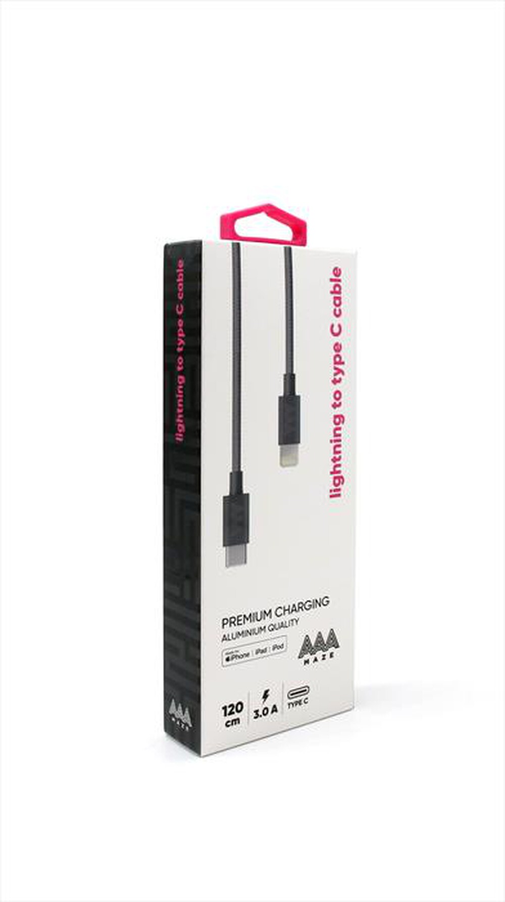 Immagine del prodotto AAAMAZE - CAVO LIGHTNING/TYPE-C PER IPHONE-SILVER