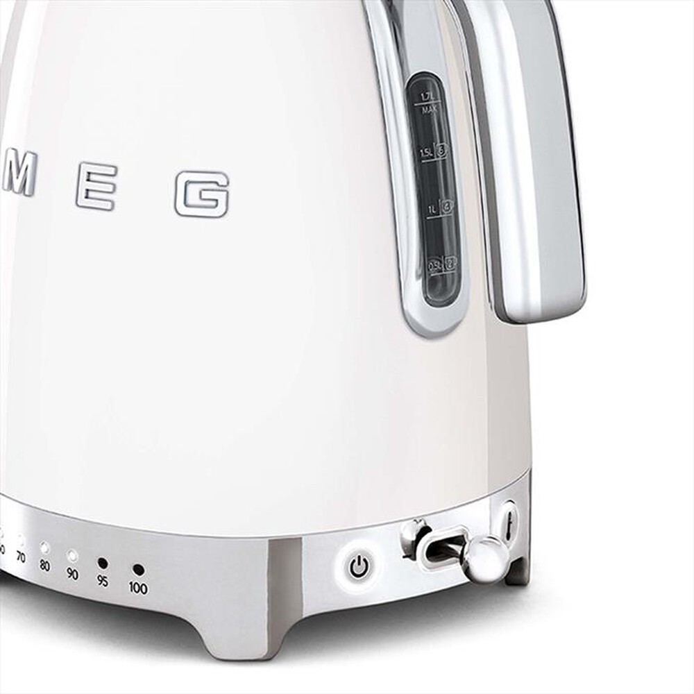 "SMEG - Bollitore a più Temperature 50's Style – KLF04WHEU-Bianco"