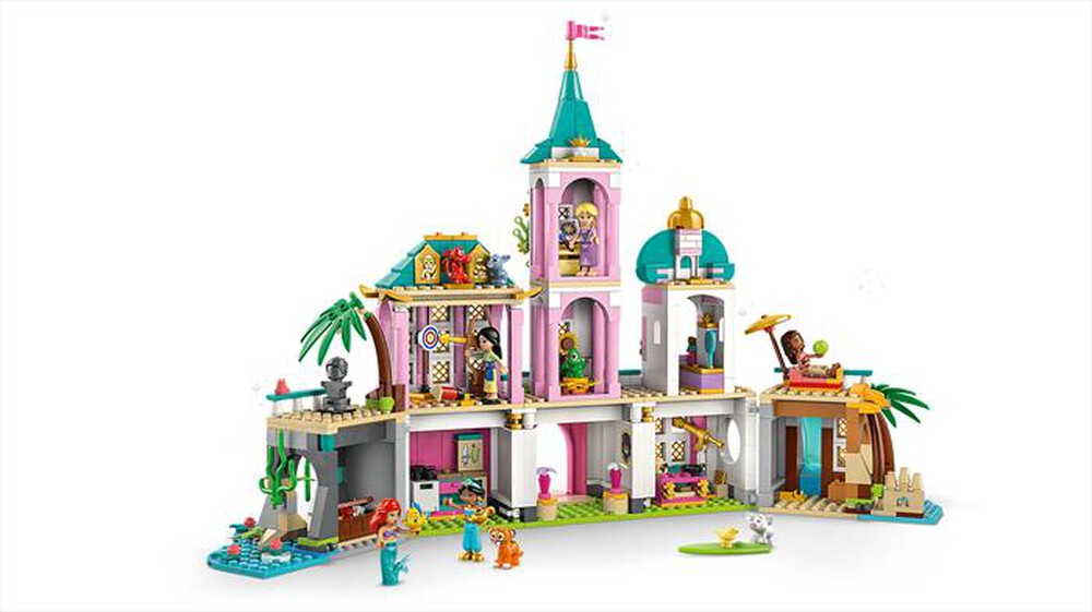 "LEGO - CASTELLO DELLA PRINCIPESSA E ANIMALI REALI-,"