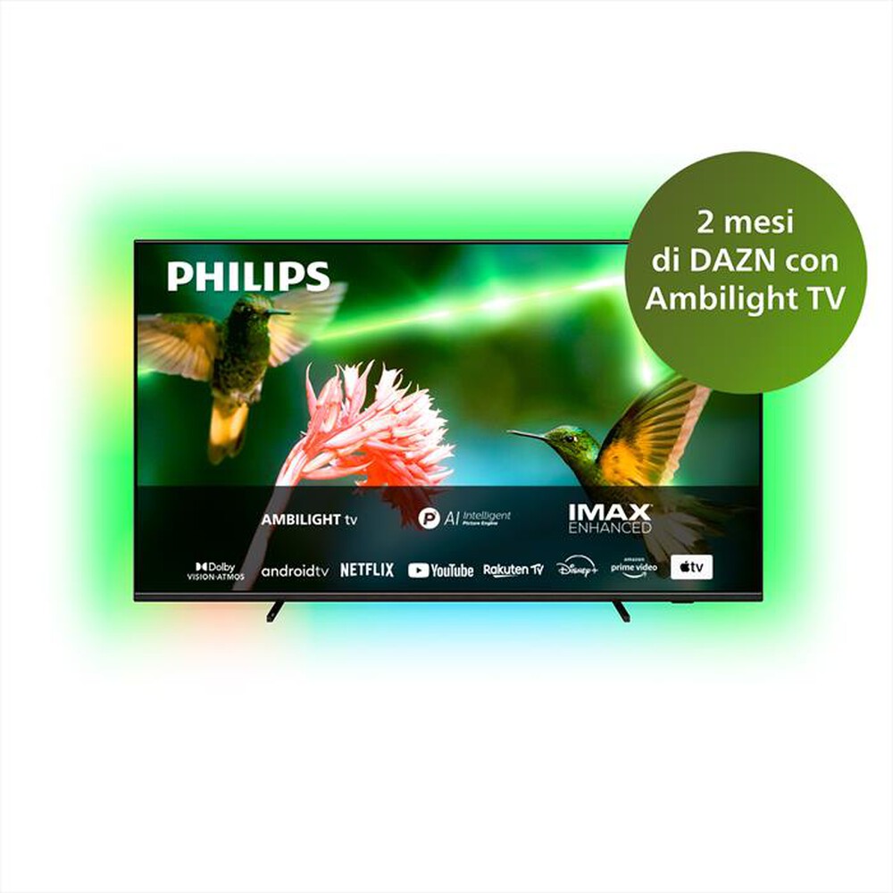 Immagine del prodotto PHILIPS - Ambilight SmartTV MINI LED UHD 4K 55" 55PML9507/12-Black