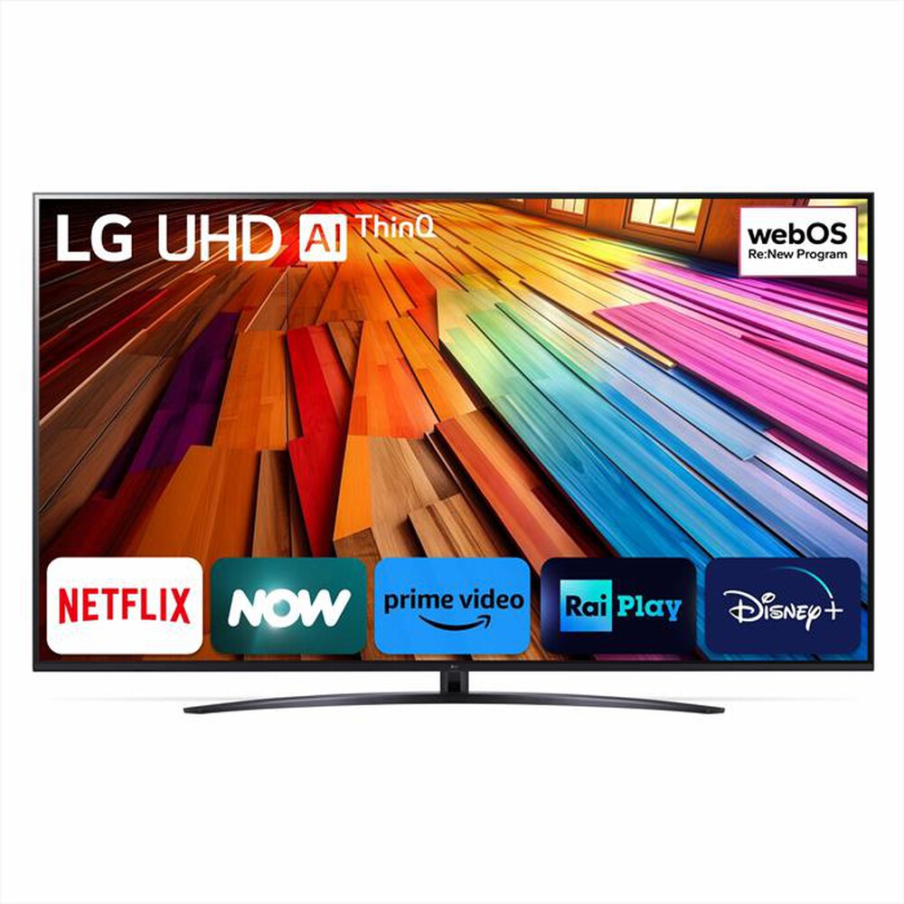 "LG - Smart TV LED Serie UT81 UHD 4K 86\" 86UT81006LA-Blu"