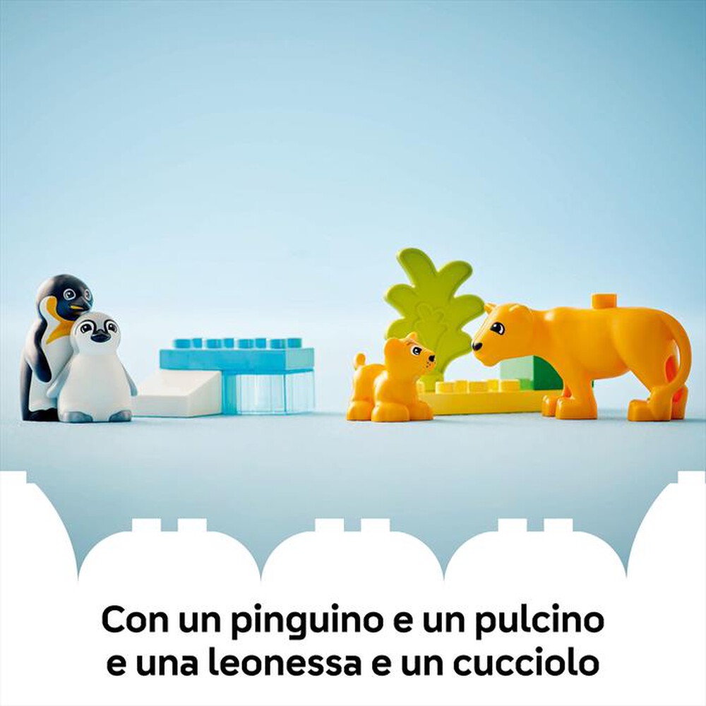 Immagine del prodotto LEGO - DUPLO Famiglie di animali: pinguini e leoni 10442