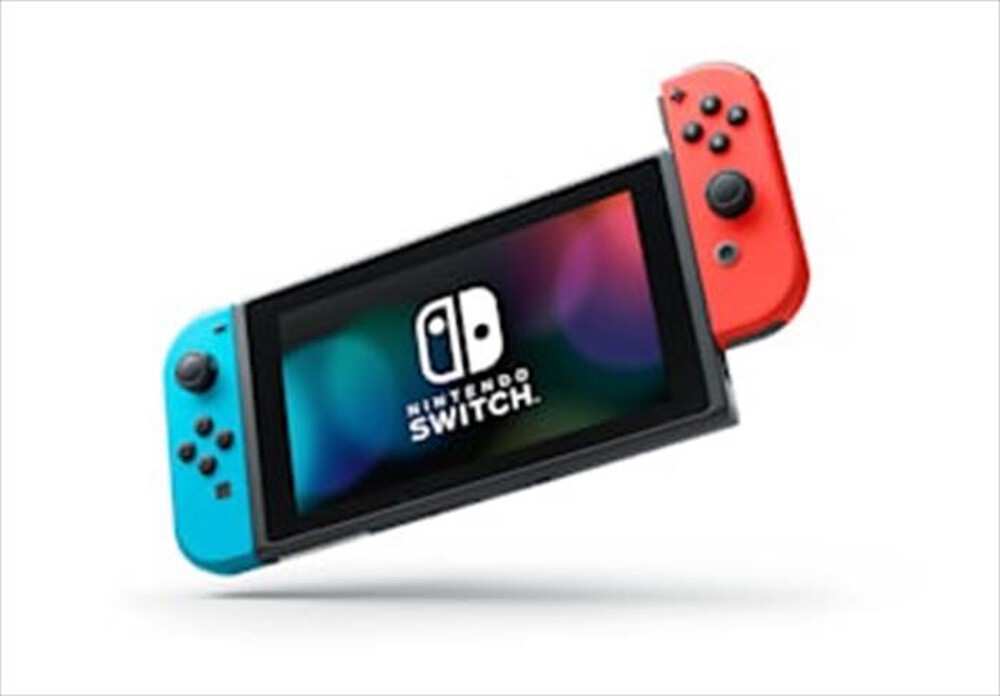 "NINTENDO - Switch 1.1 con Joy-Con Rosso Neon e Blu Neon-Blu/Rosso"