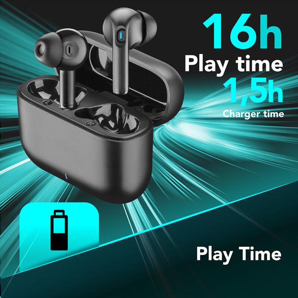 Immagine del prodotto CELLULARLINE - Auricolari True Wireless WAVY IN-EAR-Nero