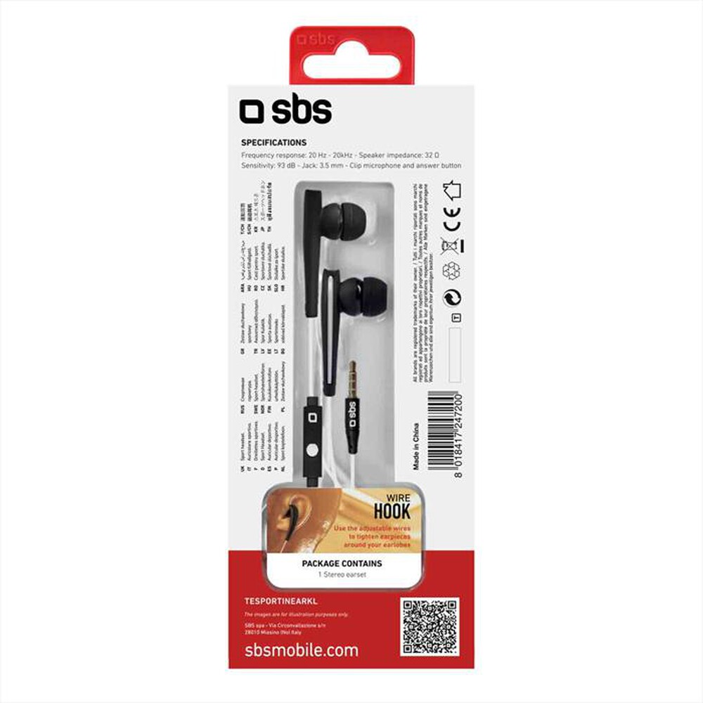 "SBS - TESPORTINEARKL-Nero"