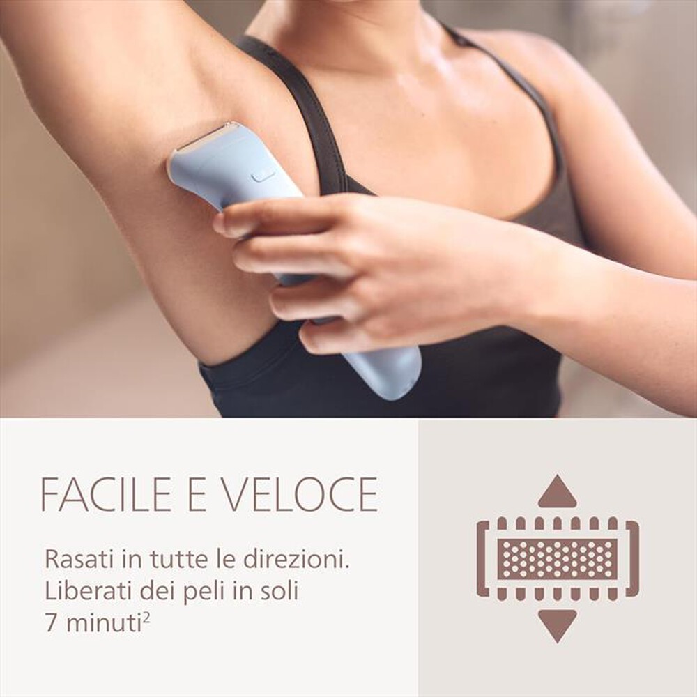 Immagine del prodotto PHILIPS - Depilatore SERIE 6000 BRL127/00-azzurro