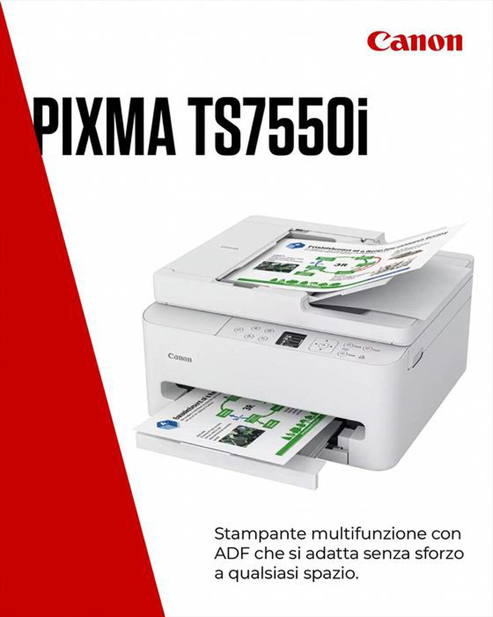 Immagine del prodotto CANON - Multifunzione PIXMA TS7550I-White