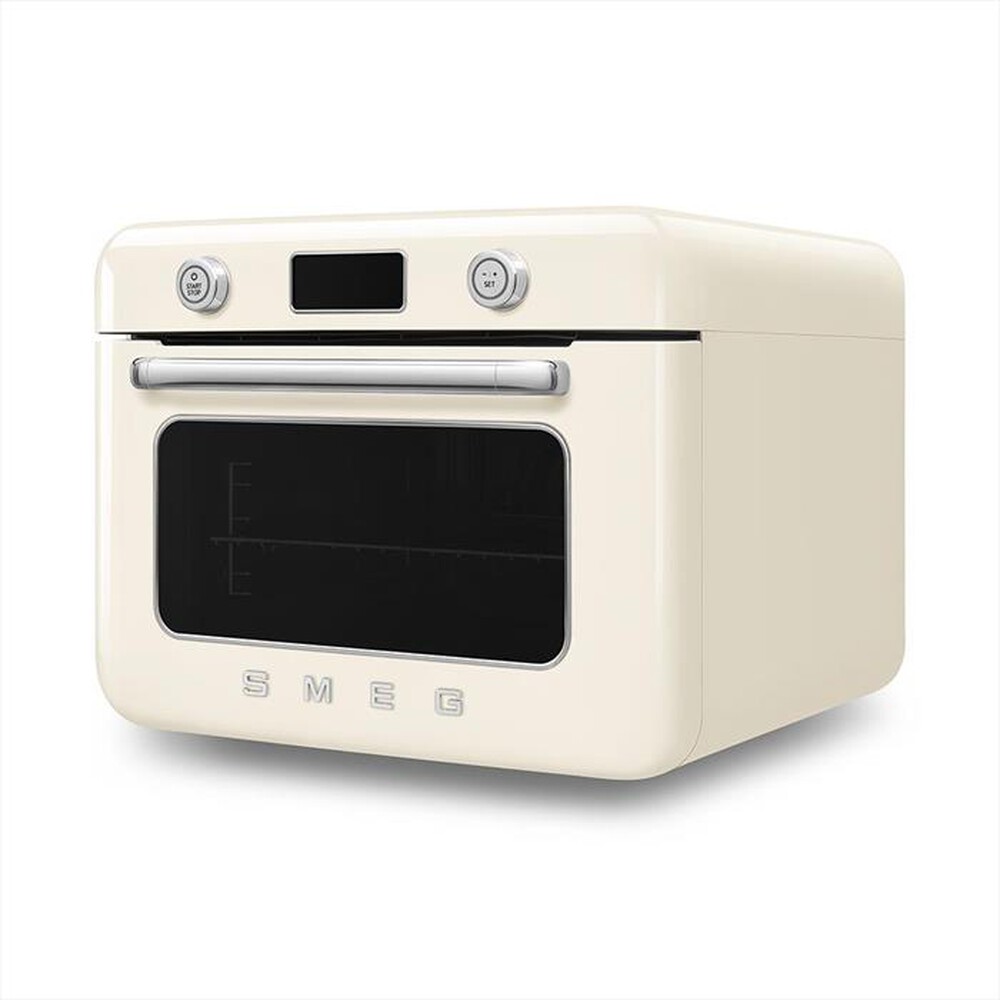 "SMEG - Forno combinato a vapore da appoggio COF01CREU-Panna"