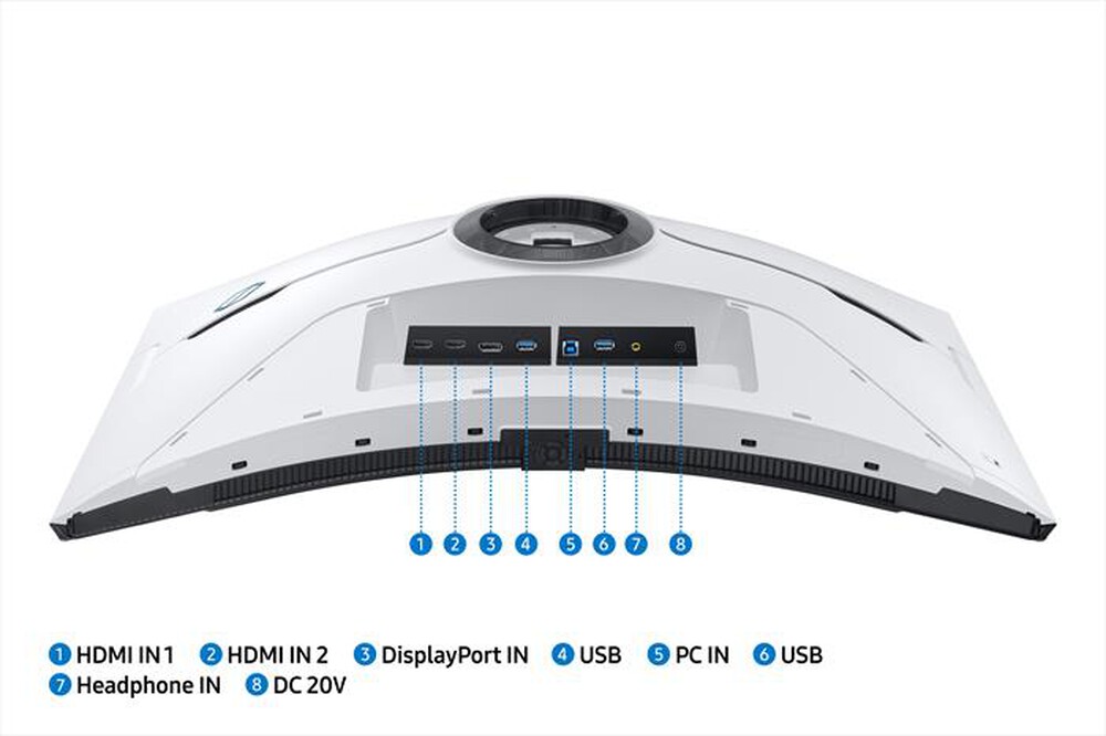 Immagine del prodotto SAMSUNG - MONITOR GAMING ODYSSEY NEO G8 DA 32'' UHD CURVO
