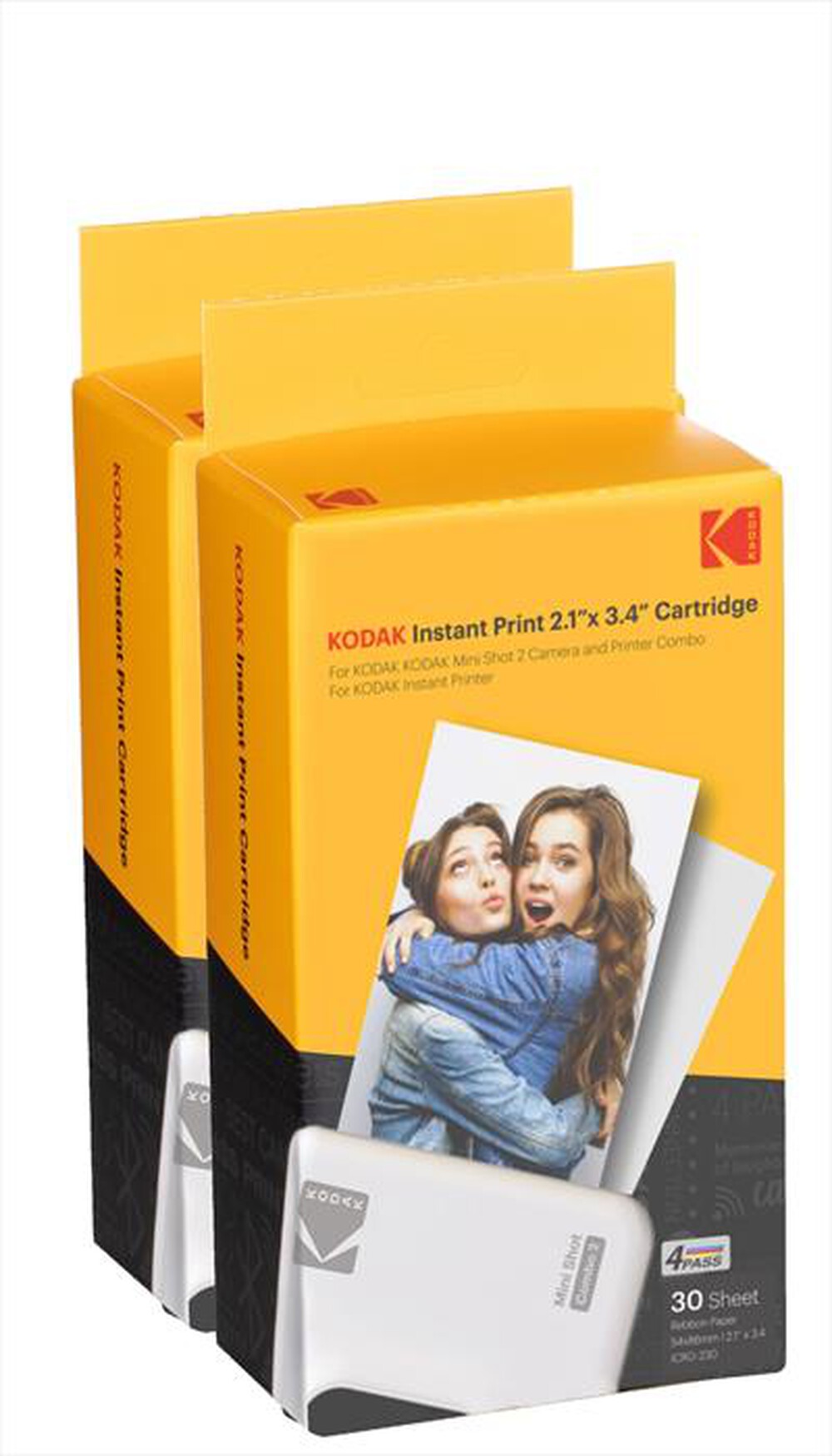 Immagine del prodotto KODAK - Carta per Mini2/Mini2Retro 60 fogli KOICRG230P30-Bianco