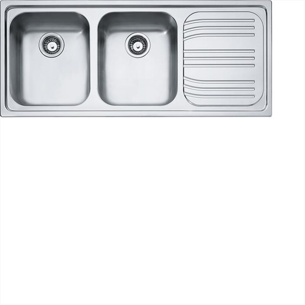 "FRANKE - Lavello lineare Radar  RRX 621S 2 vasche-INOX"