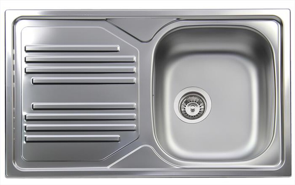 "SMEG - Lavello angolare LYP861S 1 vasche-Acciaio"