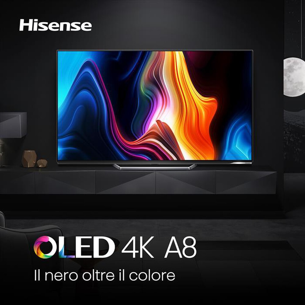 "HISENSE - Smart TV OLED 4K Ultra HD 55\" 55A85G-Black"