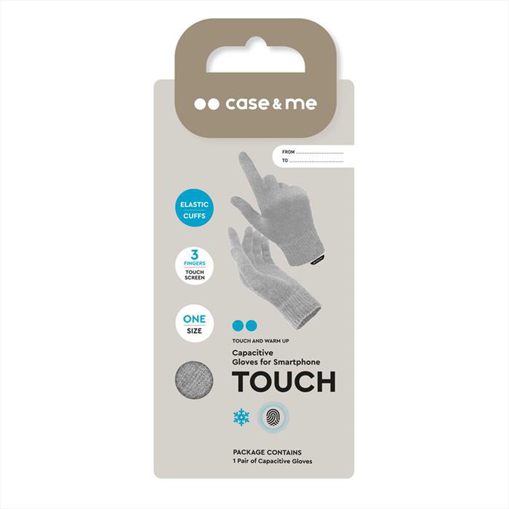 Immagine del prodotto SBS - Guanti capacitivi CMWINTERGL22LG taglia L-Grigio