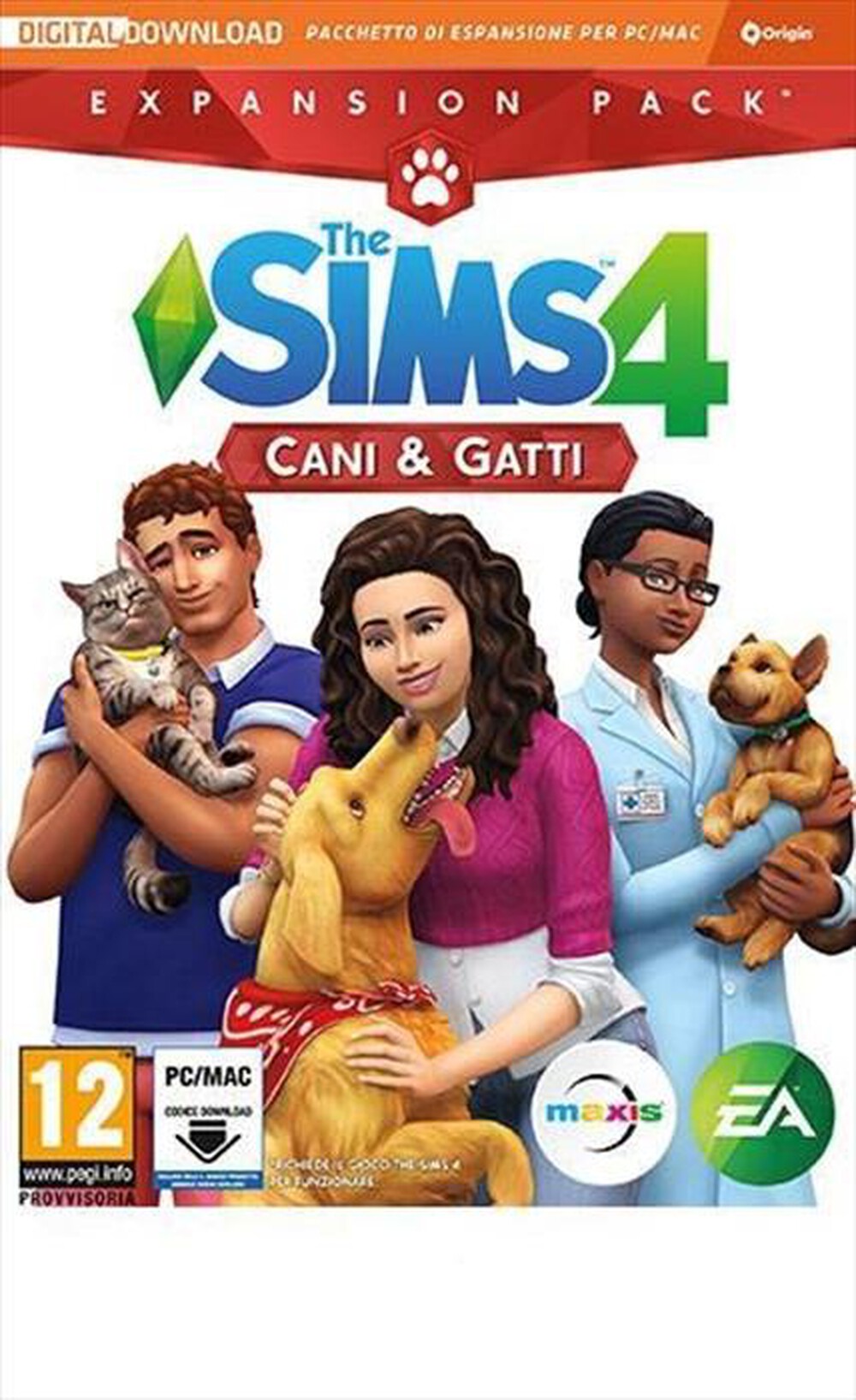 "ELECTRONIC ARTS - The Sims 4 CatS&Dogs Expansion (CIAB)"
