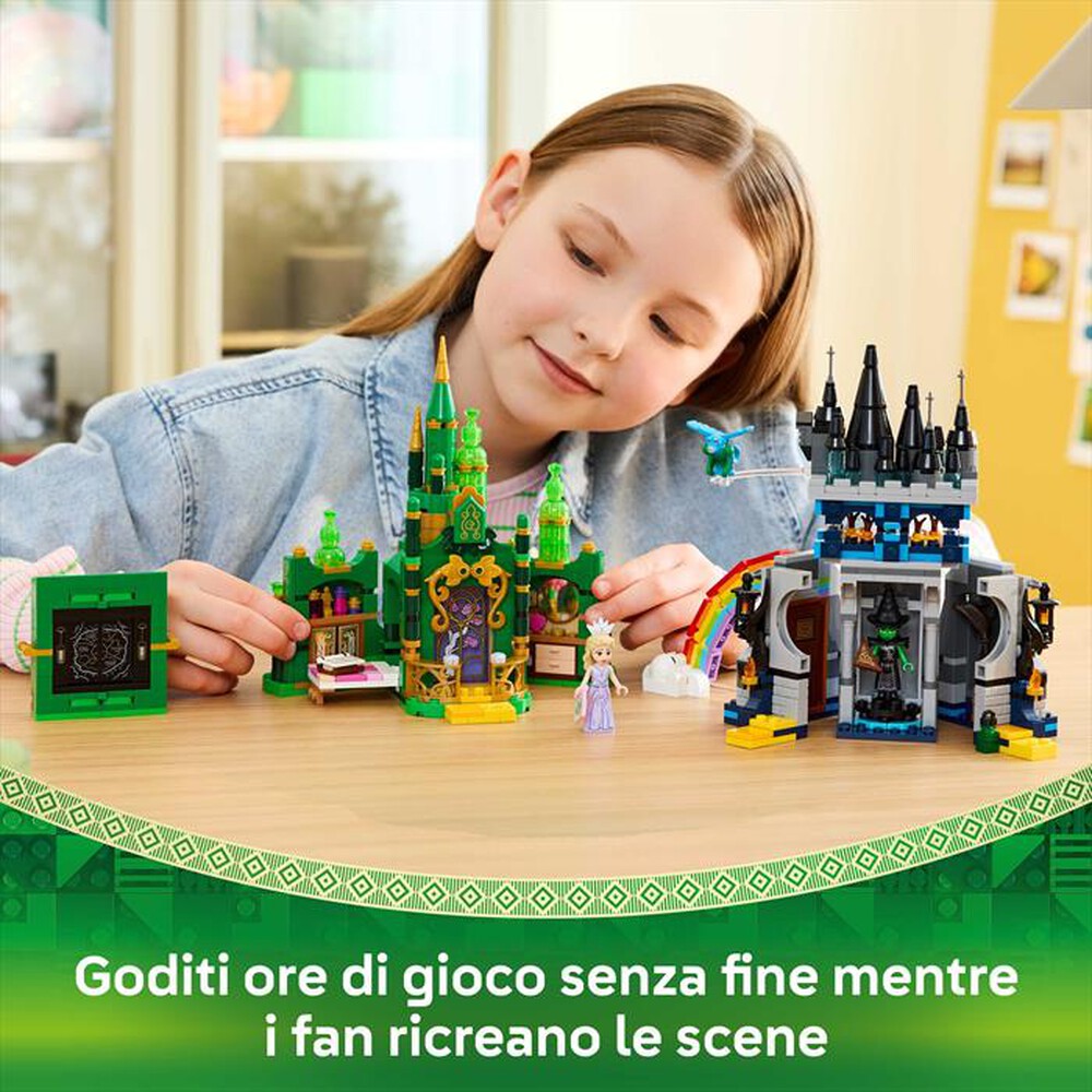 Immagine del prodotto LEGO - WICKED Città di Smeraldo e Castello Kiamo Ko 75689