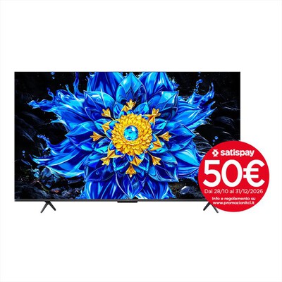 TCL - Smart TV QD-Mini LED 4K 55" 55P8L-Nero