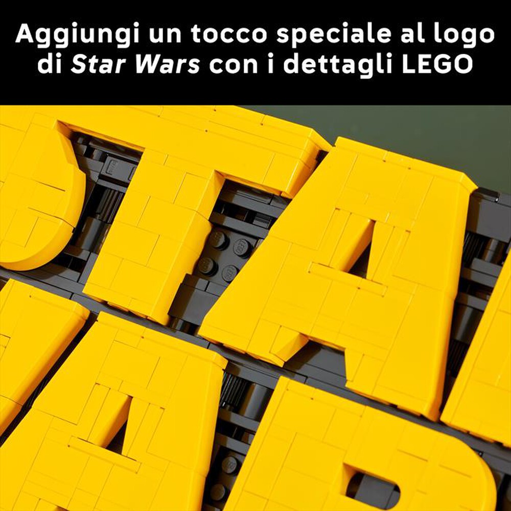 "LEGO - STAR WARS Logo Star Wars in mattoncini - 75407"