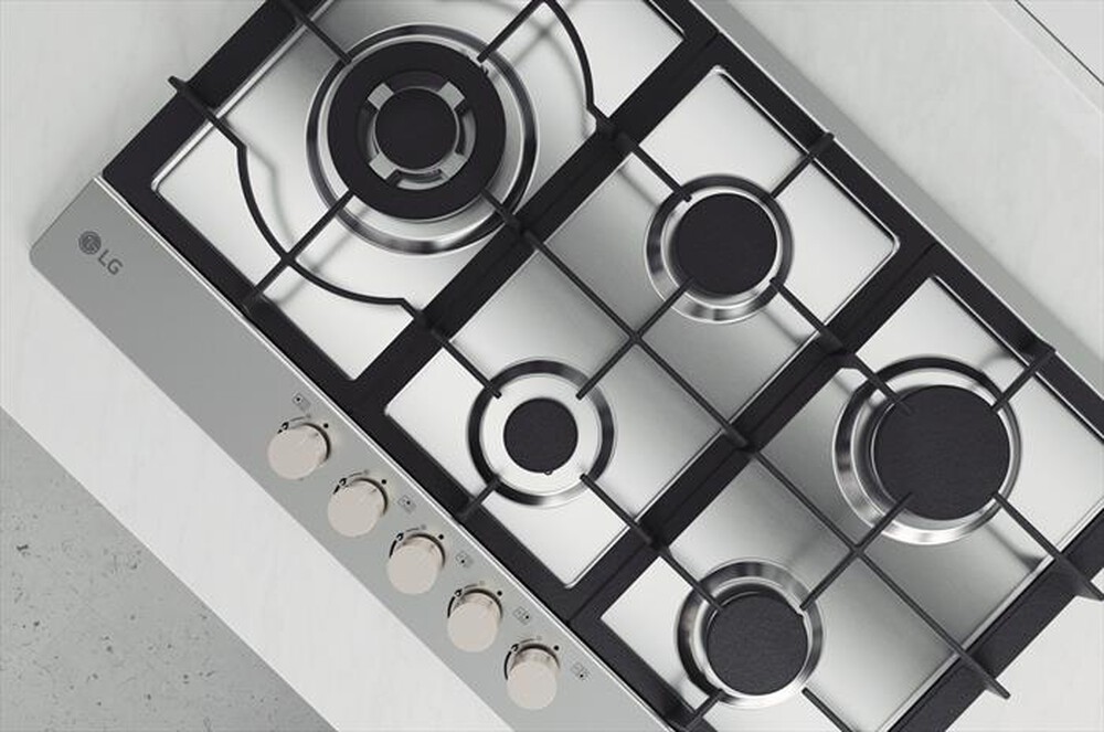 Immagine del prodotto LG - Piano cottura a gas CBGZ3016S 75 cm-Inox