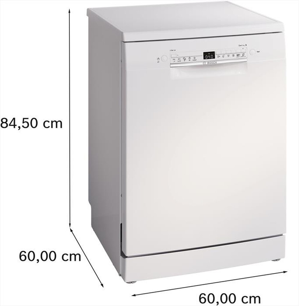 "BOSCH - Lavastoviglie SMS2HTW02E Classe D 13 coperti-Bianco"
