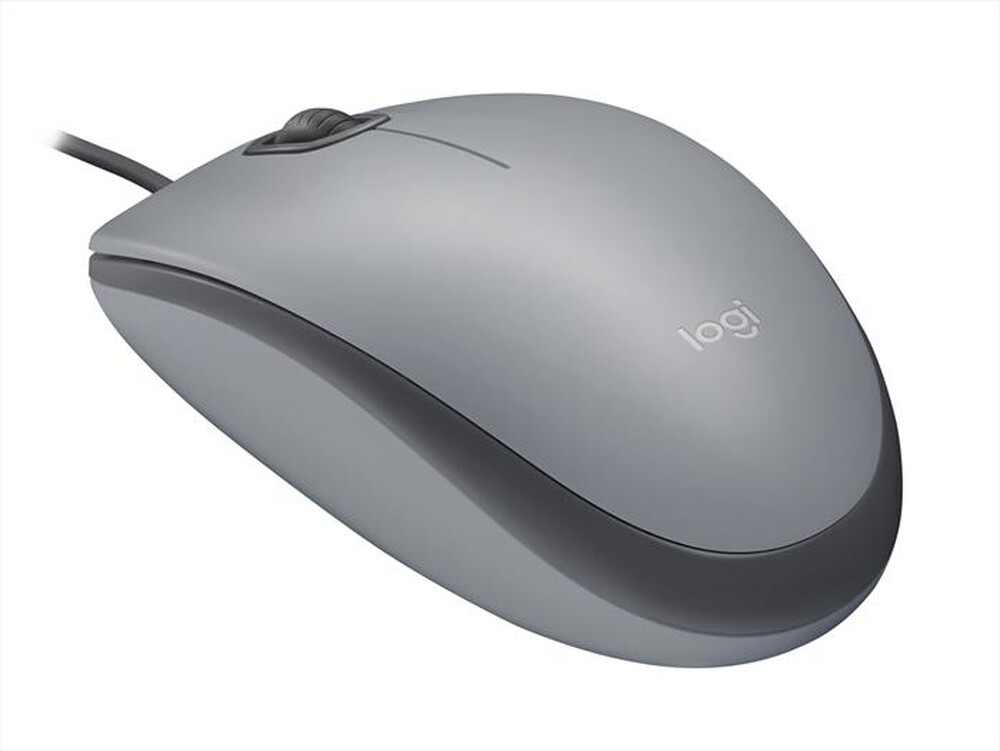 "LOGITECH - Mouse M110 Silent-Mid Grey"