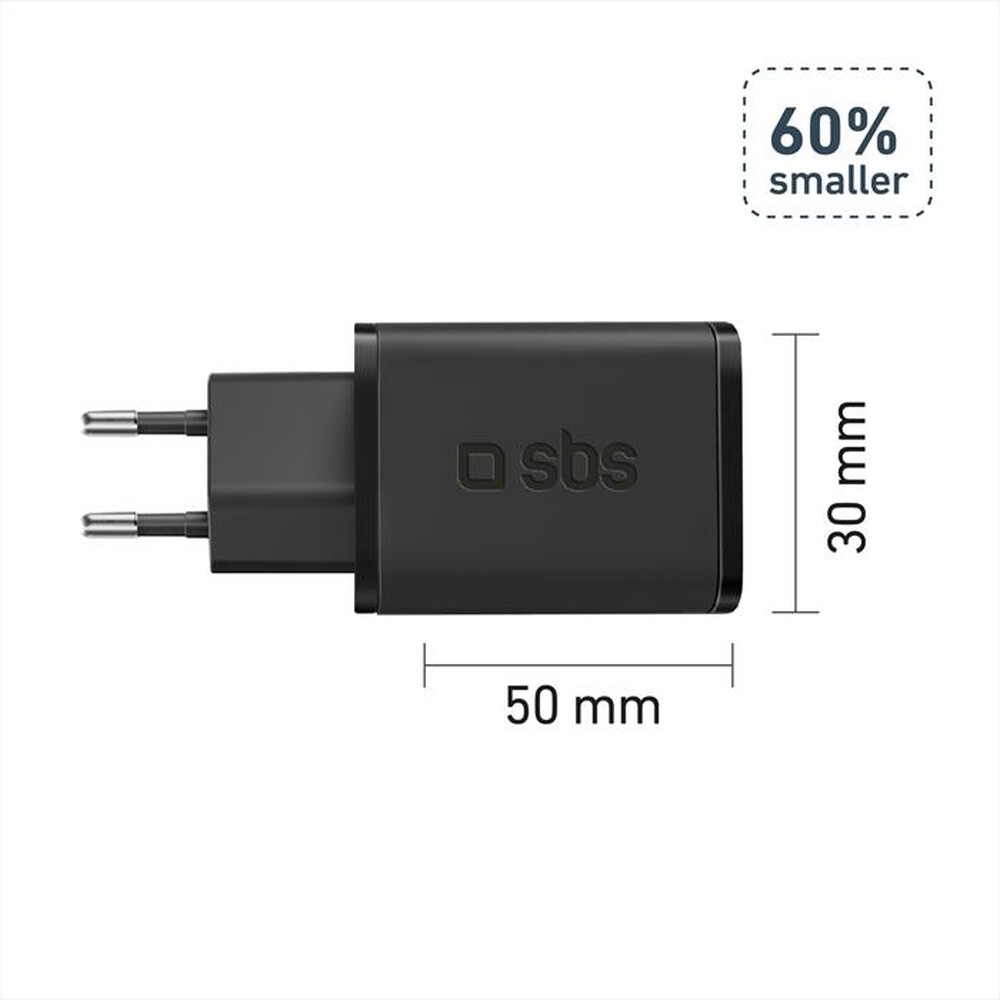 Immagine del prodotto SBS - Caricatore TETRGAN1C45W-Nero