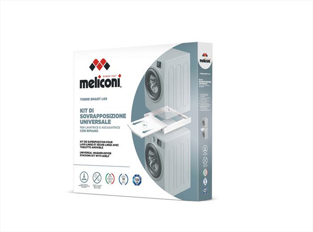 "MELICONI - TORRE SMART L60-Tecnopolimero ABS bianco"