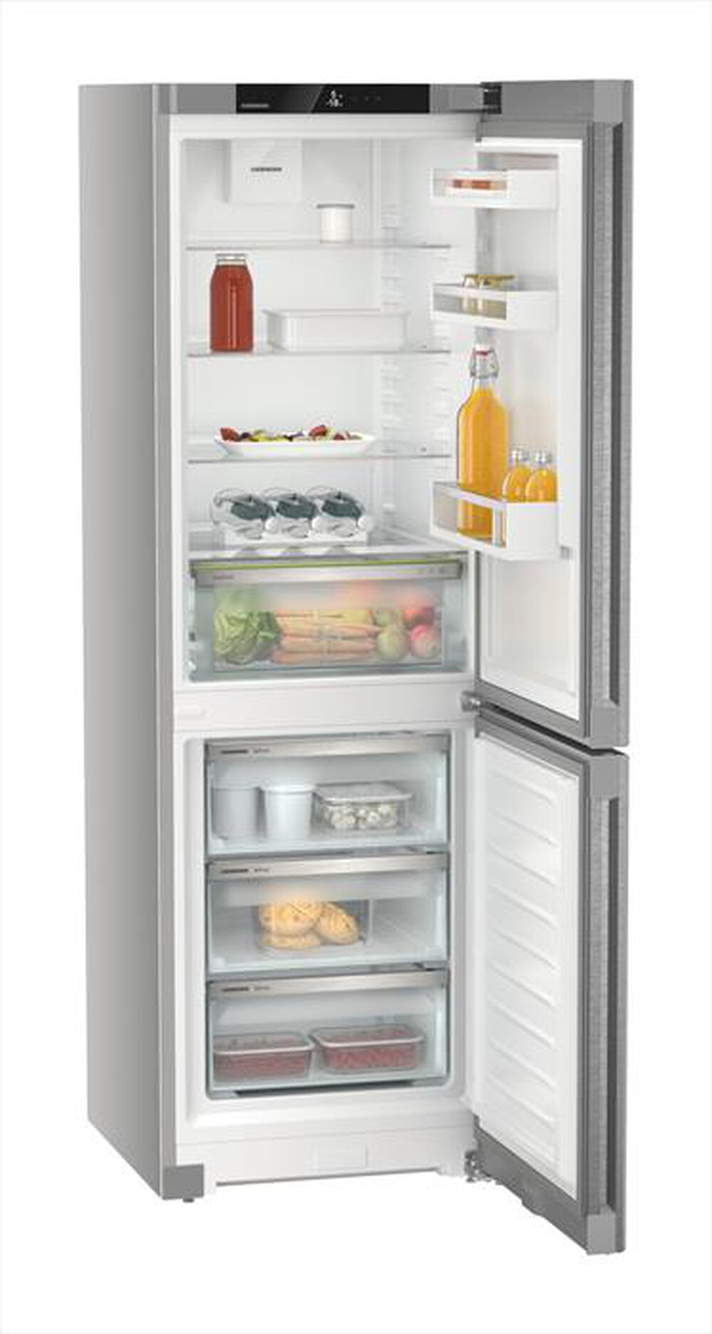 Immagine del prodotto LIEBHERR - Frigorifero combinato CNSDC 5203-20 Classe C 330 l-SmartSteel / Silver