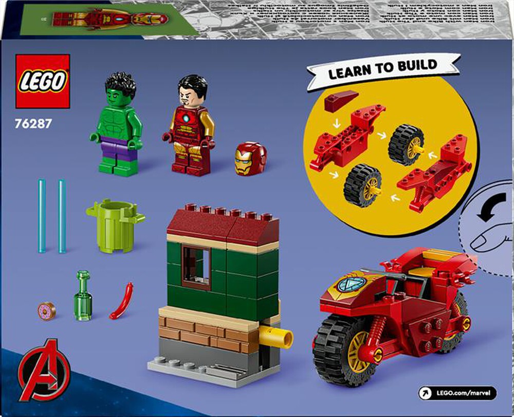 Immagine del prodotto LEGO - Iron Man e Legione di ferro vs Soldato Hydra 76288