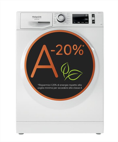 HOTPOINT ARISTON - Lavatrice NR 849G WS A IT 9 Kg Classe A-Bianco