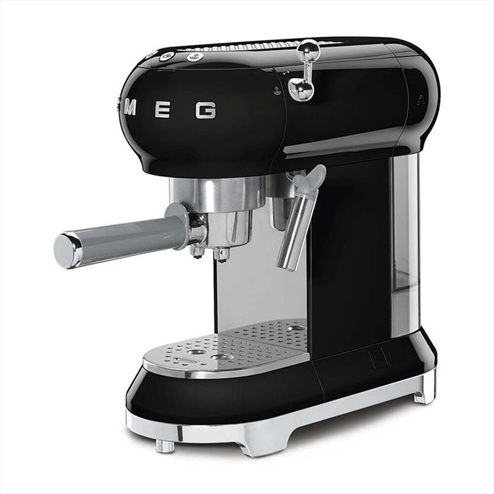 "SMEG - Macchina da Caffè Manuale 50's Style – ECF01BLEU-nero"