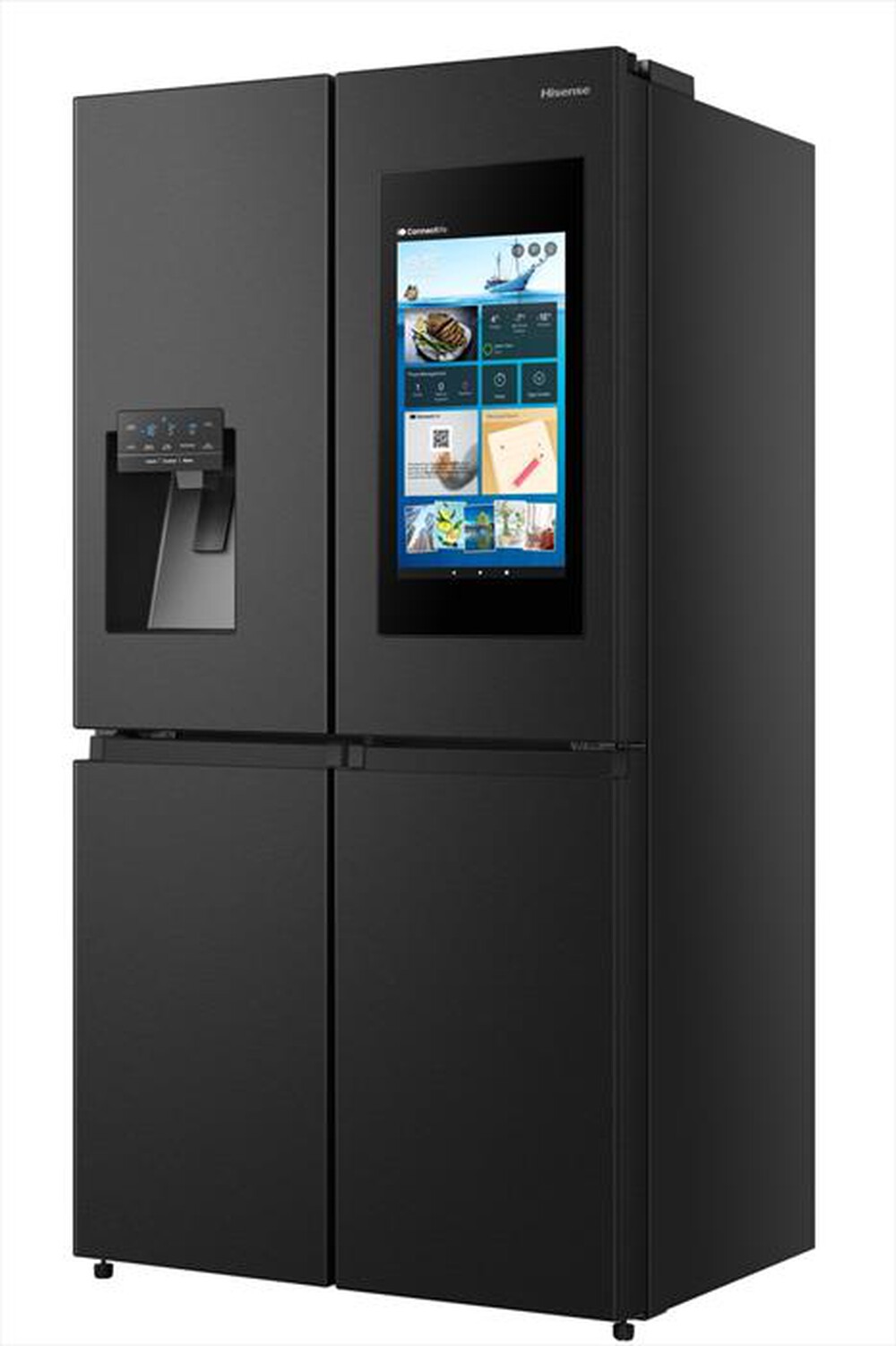 Immagine del prodotto HISENSE - Frigorifero 4 porte RQ760N4IFE Classe E 585 lt-Black Inox