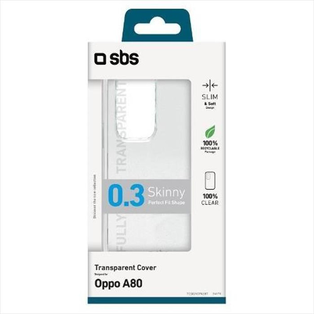 "SBS - TESKINOPA80T-Trasparente"