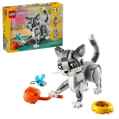 LEGO - CREATOR Gatto giocoso - 31163-Multicolore