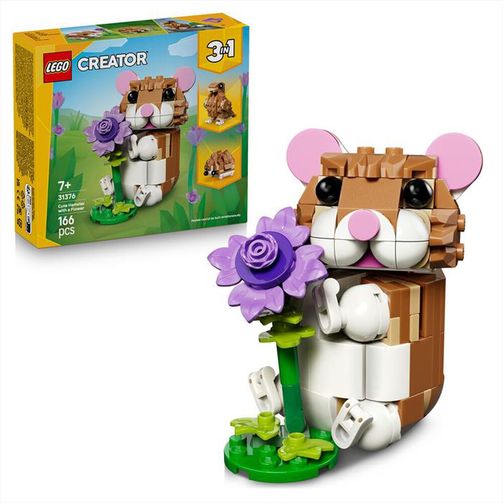 Immagine del prodotto LEGO - CREATOR 3IN1 Simpatico criceto con fiore - 31376