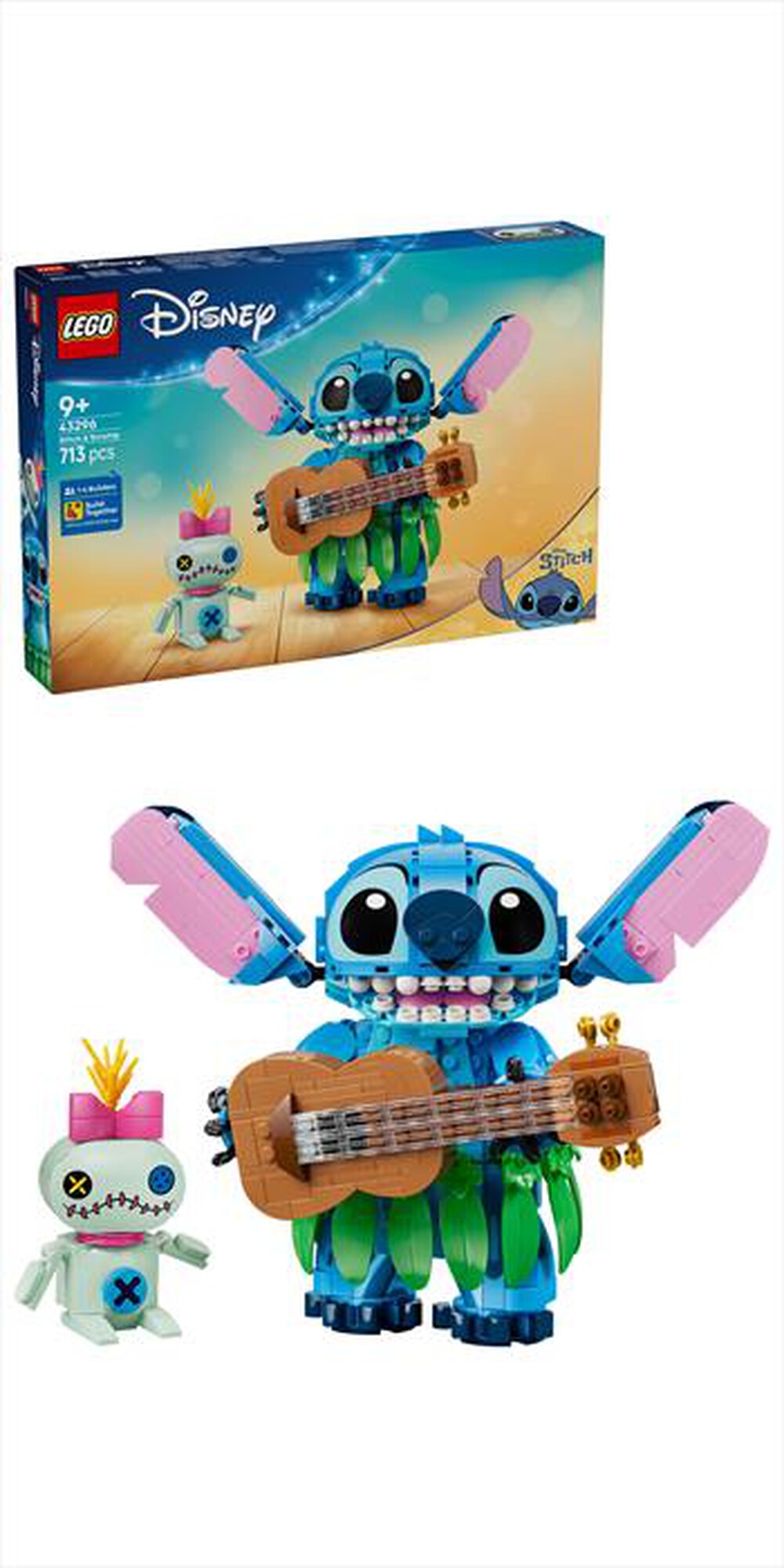 Immagine del prodotto LEGO - DISNEY Stitch e Scrump - 43296