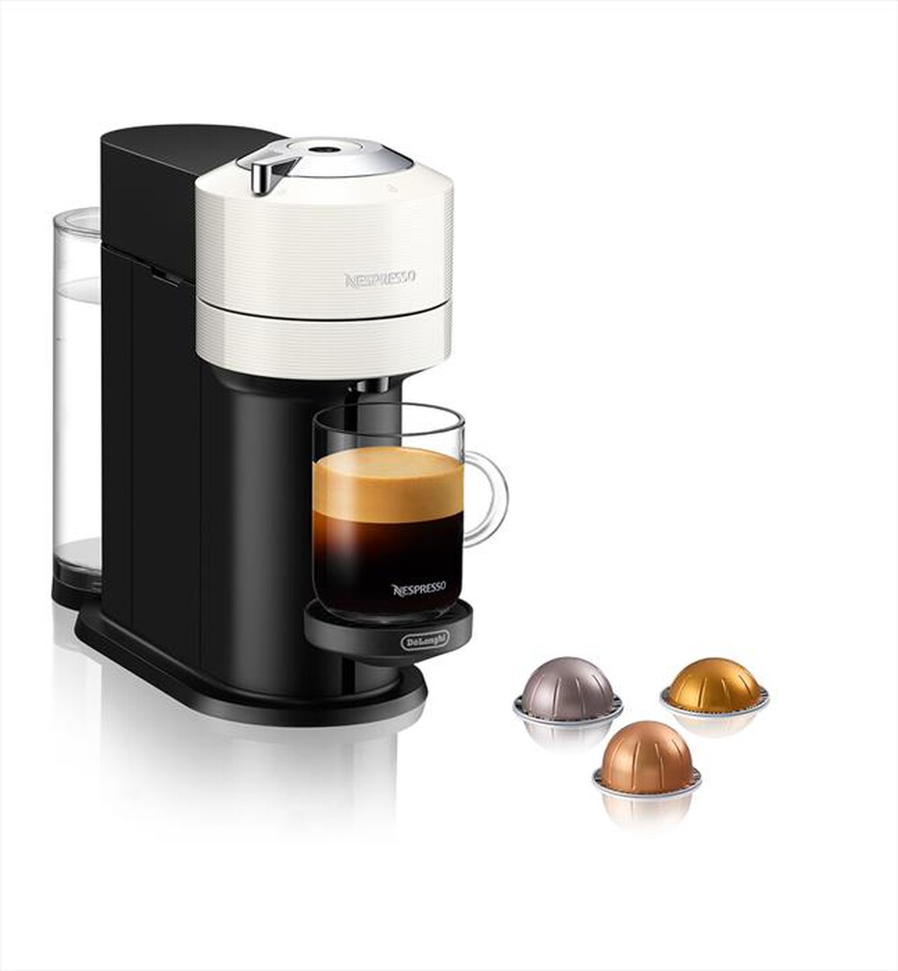"DE LONGHI - VERTUO NEXT NESPRESSO ENV120.W MACCHINA PER CAFFÈ-Bianco"
