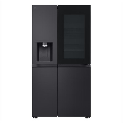 LG - Frigorifero side by side GSXE91EVAD Classe D 628L-Black