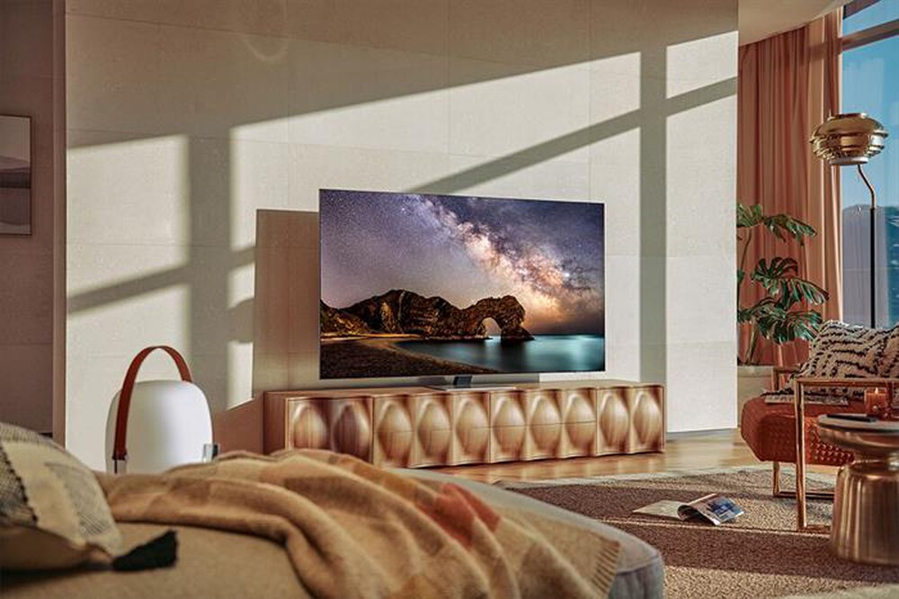 "SAMSUNG - Smart TV Neo QLED 4K 55” QE55QN85A-Eclipse Silver"