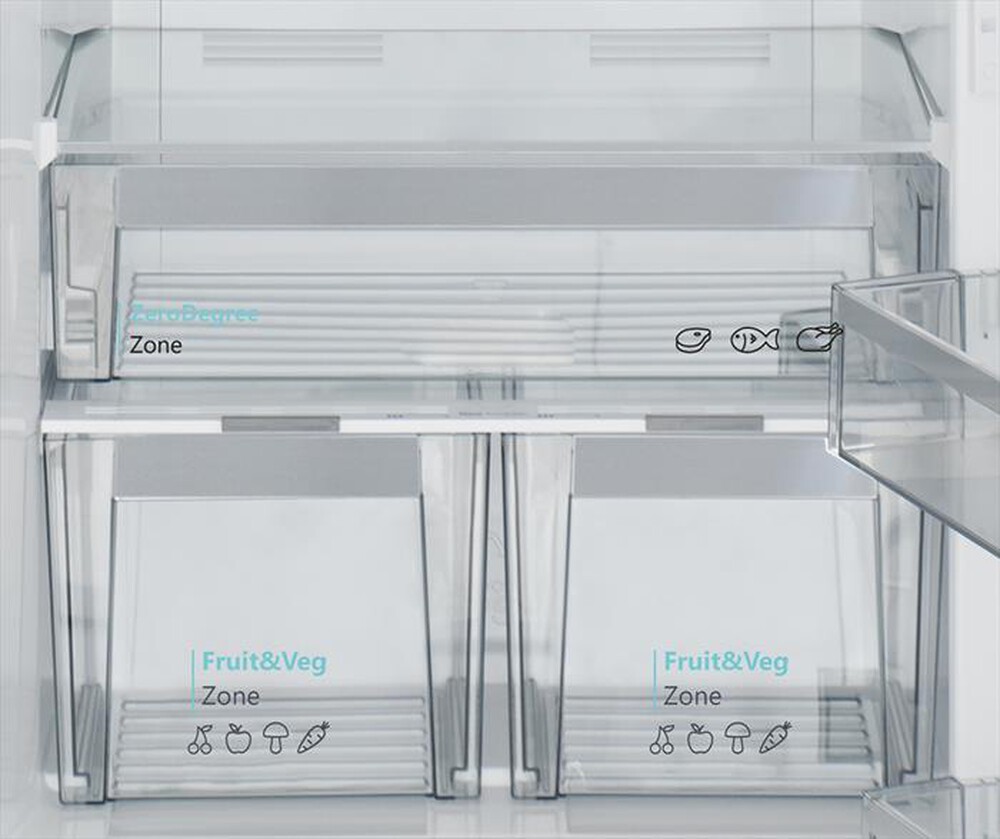 "SHARP - Frigorifero 2 porte SJ-TE435M4I Classe E 435 lt-Inox"
