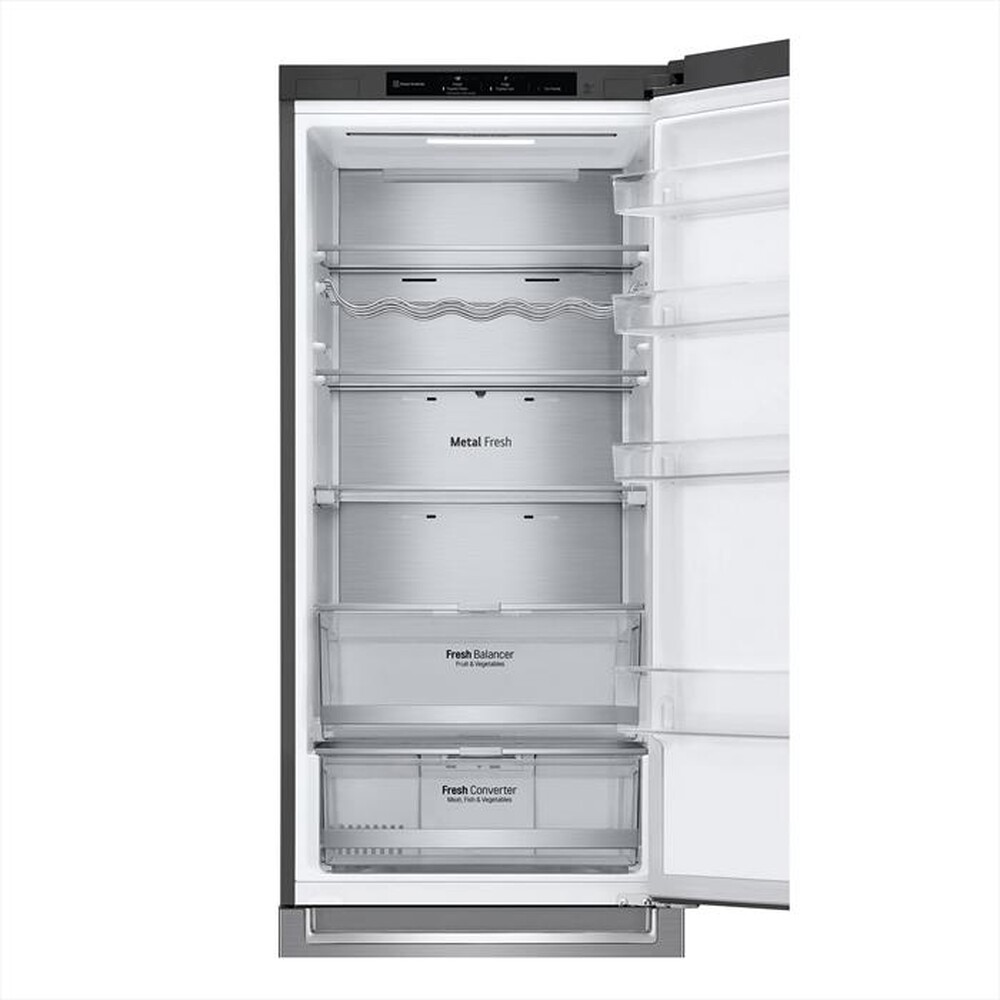 "LG - Frigorifero combinato GBB72PZVGN Classe D 419lt-Metallico"