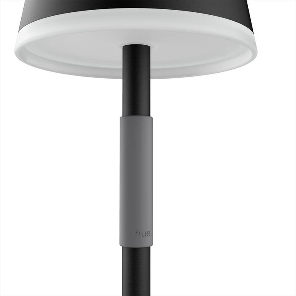 "PHILIPS - Hue Go Lampada da Tavolo White and Color Ambiance-Nero"