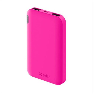 CELLY - PBE5000PK - POWERBANK ENERGY 5000MAH-Rosa