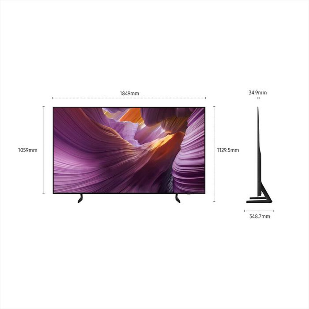 "SAMSUNG - QE83S85FAEXZT-Graphite Black"