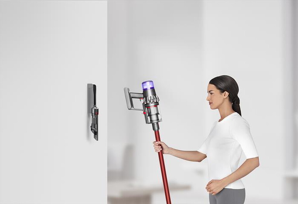 "DYSON - V11 FLUFFY-NICKEL/RED"